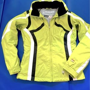 Womens Spyder Thinsulate Skiing / Snowboard Jacket plus two Spyder ski tops
